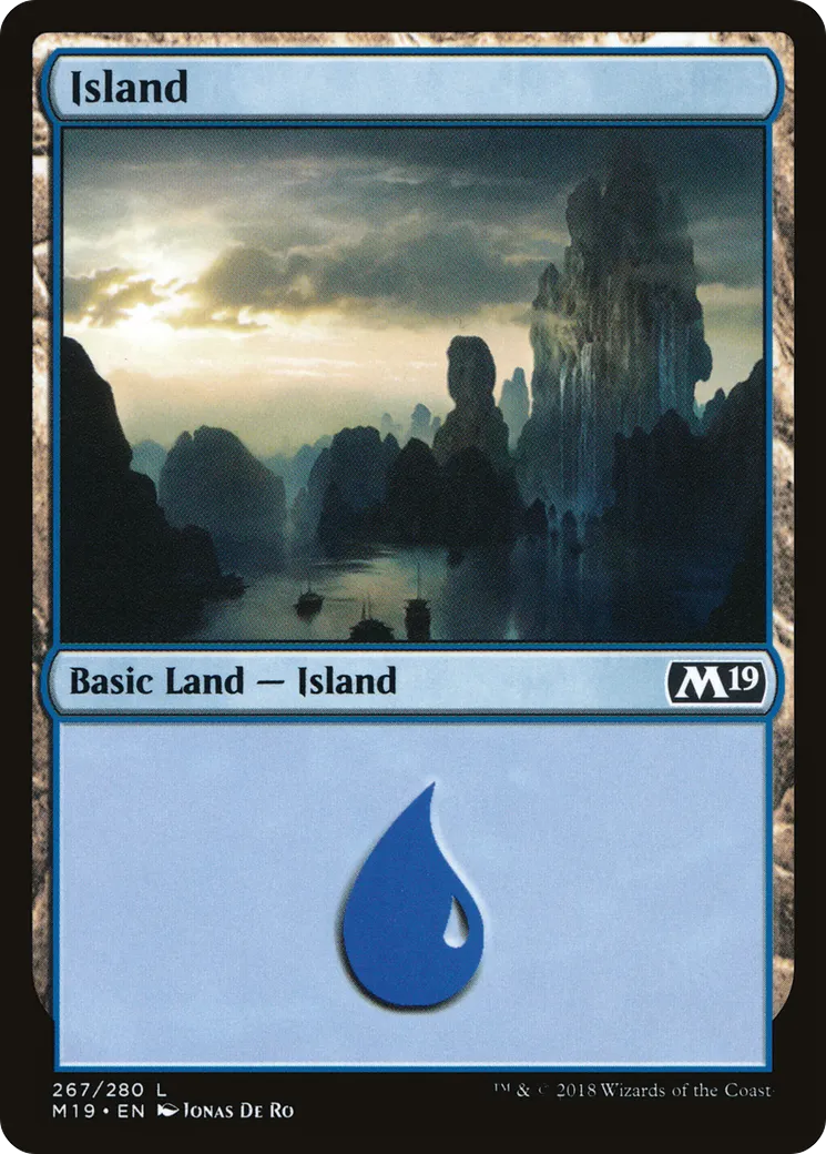 Île — Core Set 2019 — Magic: The Gathering