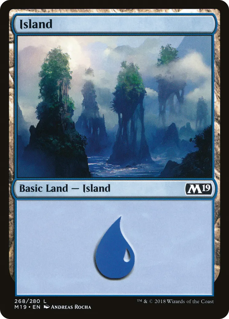 Île — Core Set 2019 — Magic: The Gathering