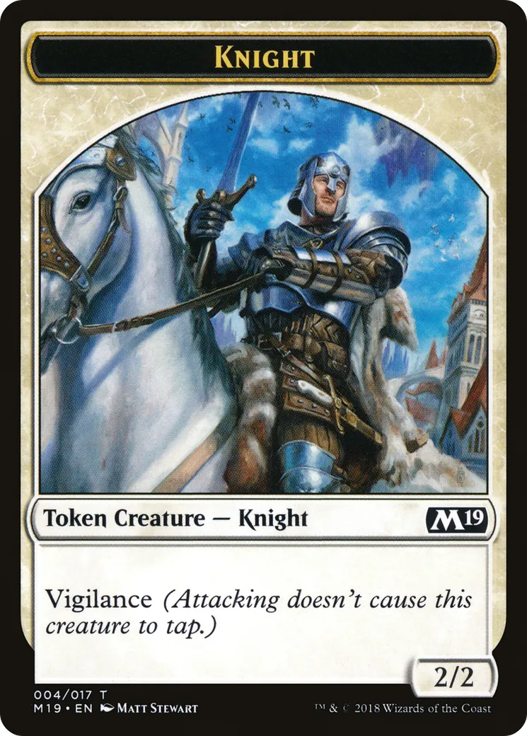 Knight — Core Set 2019 — Magic: The Gathering