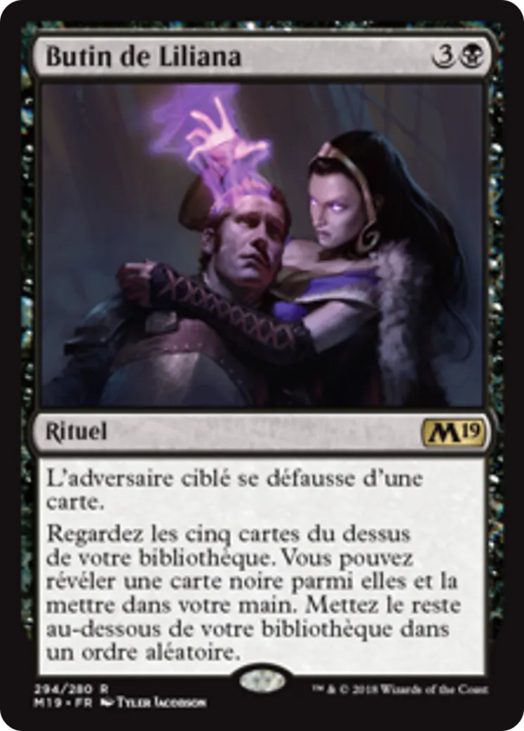Butin de Liliana — Core Set 2019 — Magic: The Gathering