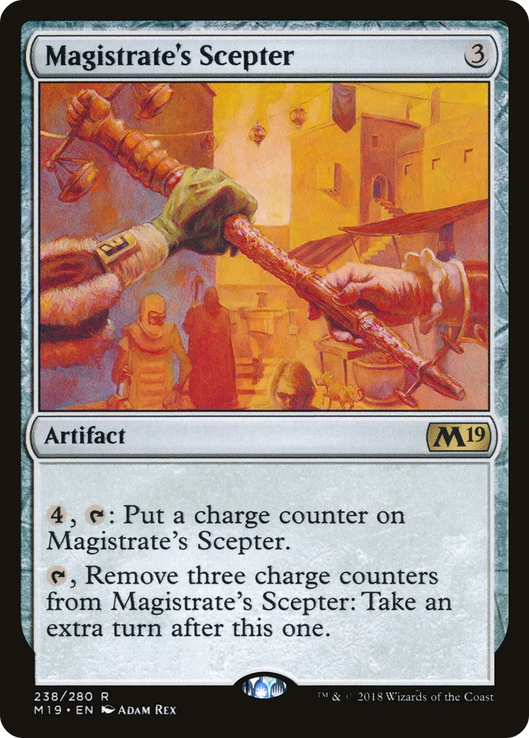 Sceptre du Magistrat — Core Set 2019 — Magic: The Gathering