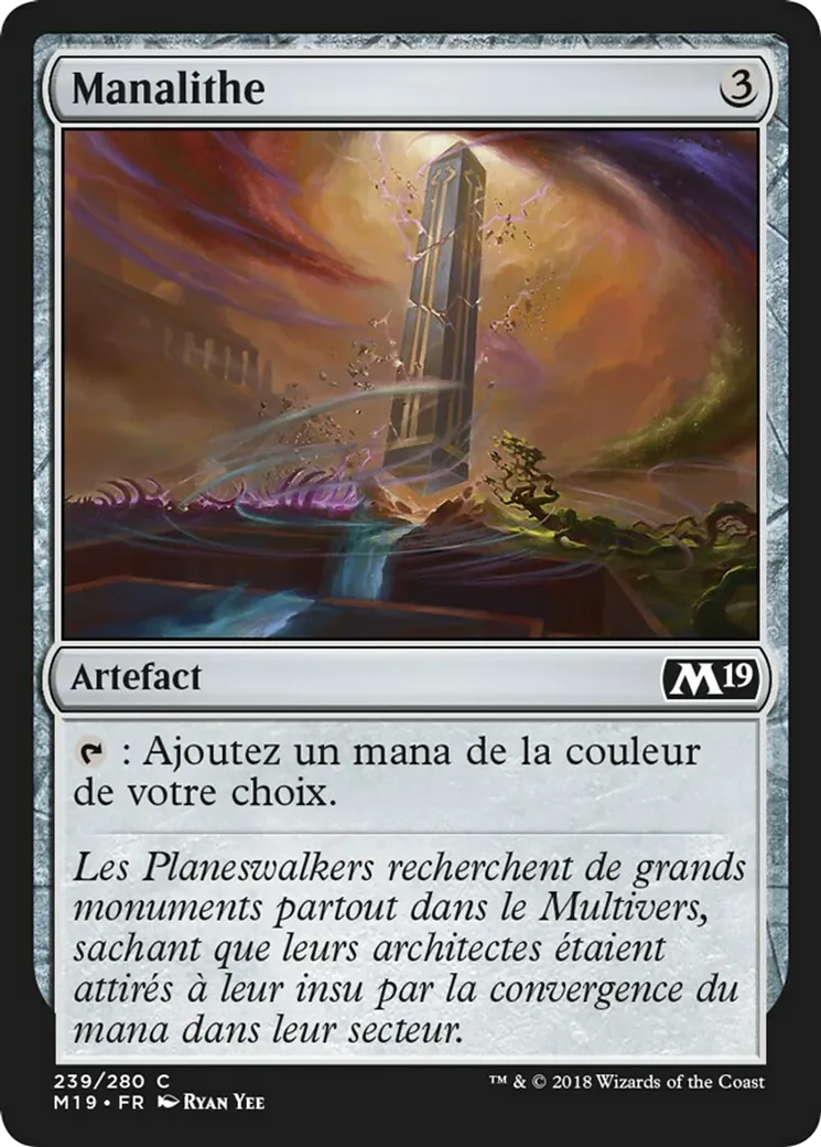 Manalithe — Core Set 2019 — Magic: The Gathering