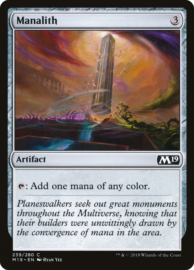 Manalithe — Core Set 2019 — Magic: The Gathering