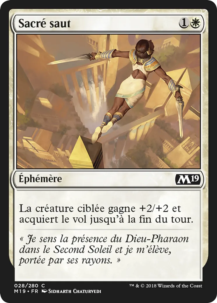 Sacré saut — Core Set 2019 — Magic: The Gathering