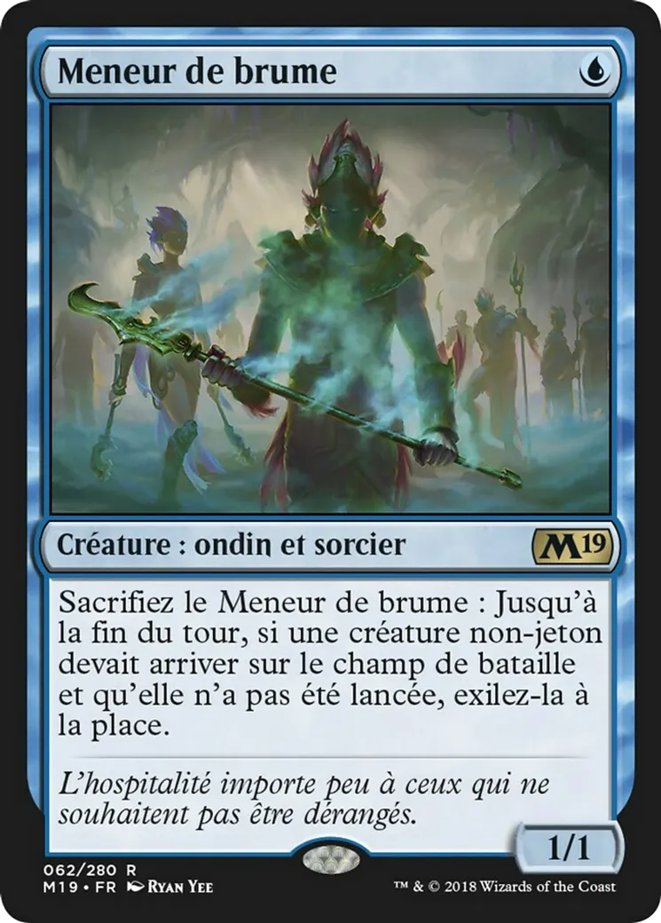 Meneur de brume from Core Set 2019 - Magic: The Gathering
