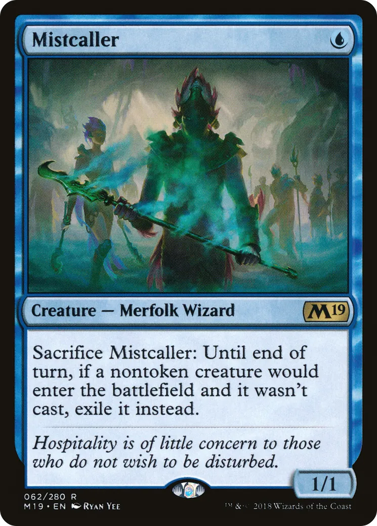 Meneur de brume — Core Set 2019 — Magic: The Gathering