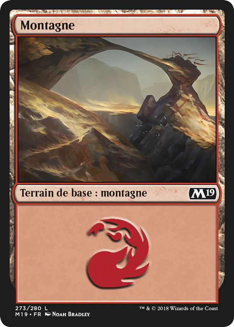 Montagne — Core Set 2019 — Magic: The Gathering