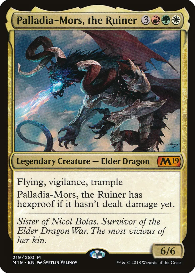 Palladia-Mors, the Ruiner — Core Set 2019 — Magic: The Gathering
