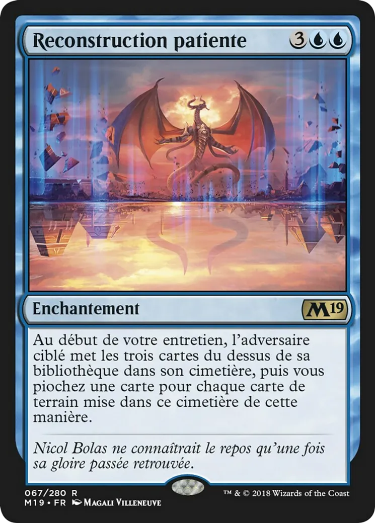 Reconstruction patiente — Core Set 2019 — Magic: The Gathering