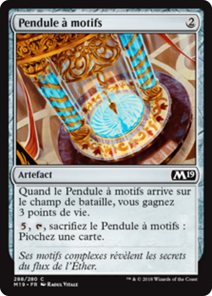 Pendule à motifs — Core Set 2019 — Magic: The Gathering
