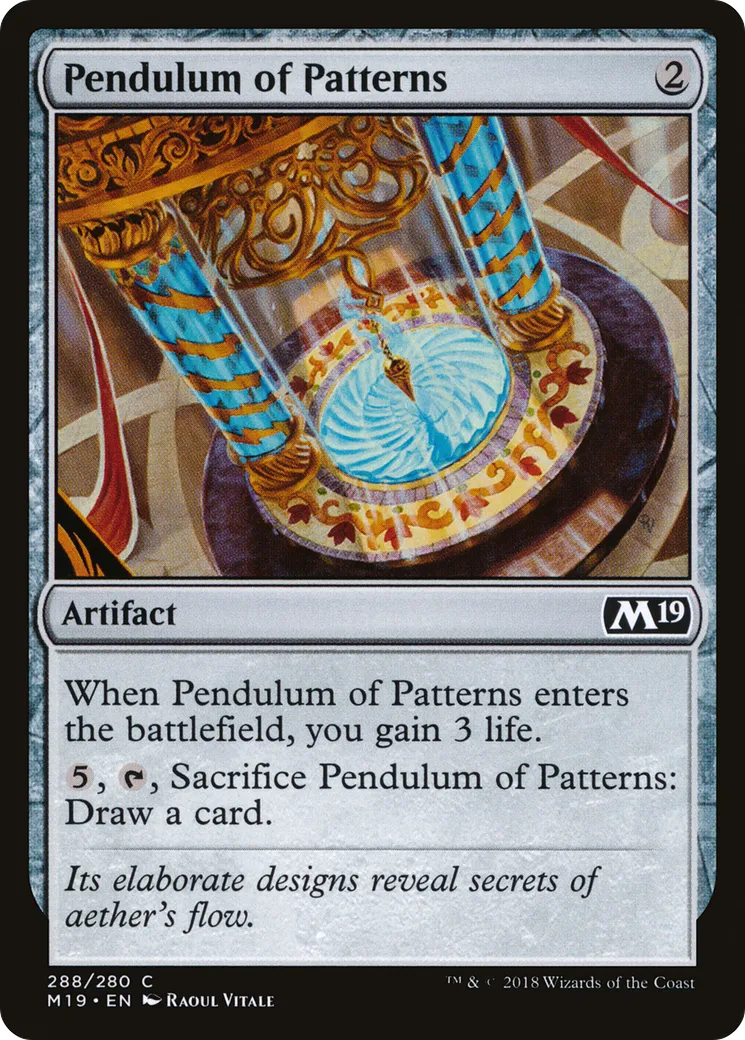 Pendulum of Patterns — Core Set 2019 — Magic: The Gathering
