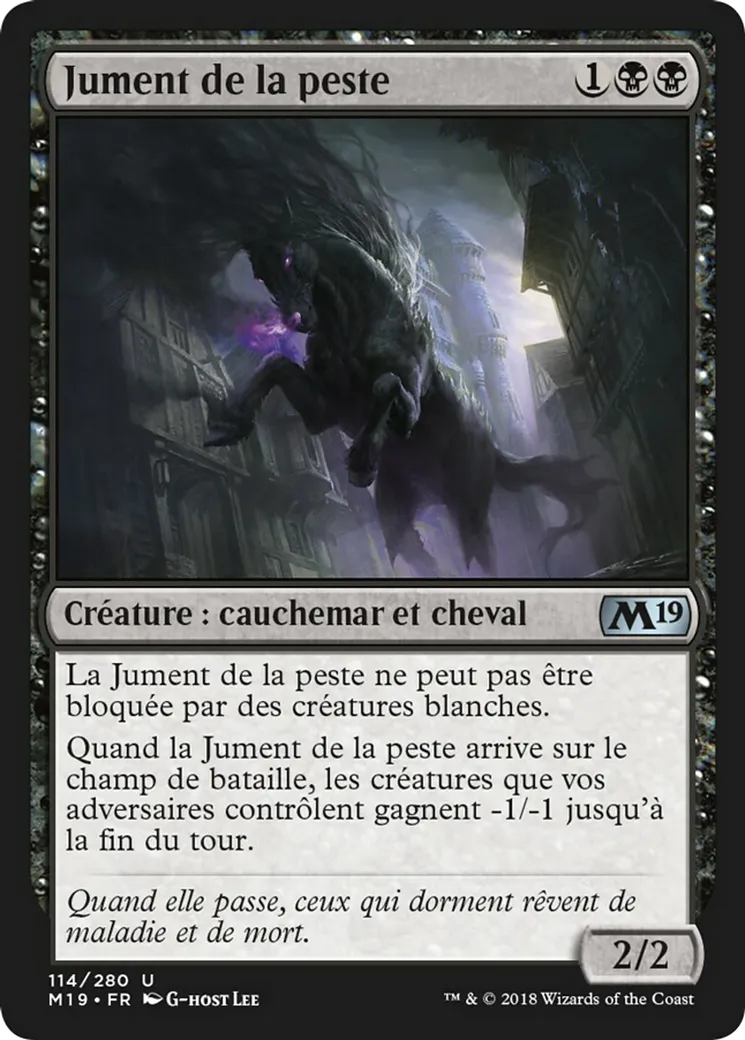 Jument de la peste from Core Set 2019 - Magic: The Gathering