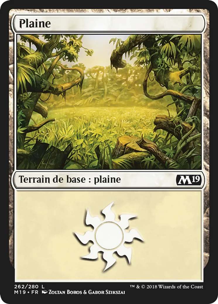 Plaine — Core Set 2019 — Magic: The Gathering