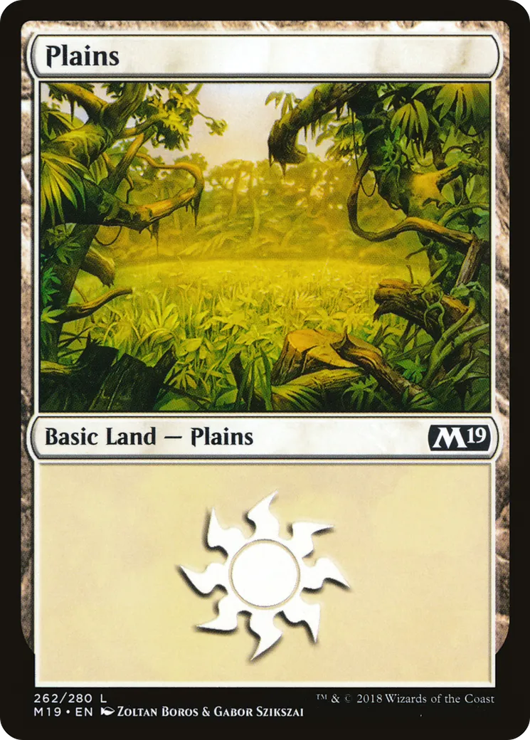 Plains — Core Set 2019 — Magic: The Gathering