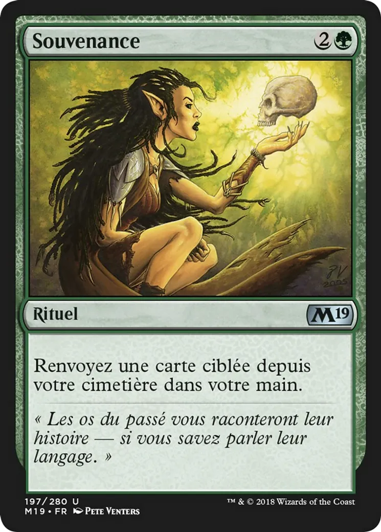 Souvenance — Core Set 2019 — Magic: The Gathering