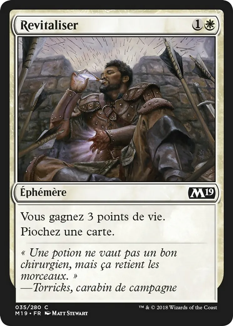 Revitaliser from Core Set 2019 - Magic: The Gathering