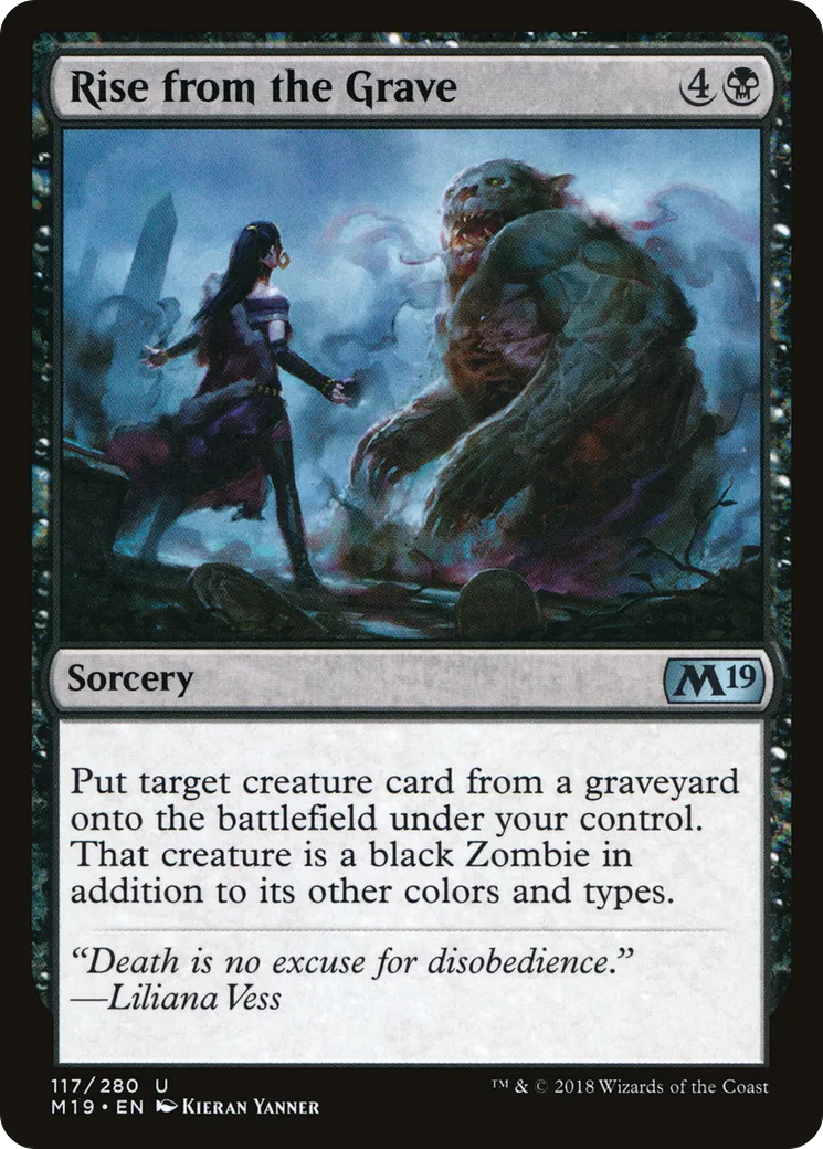 Rise from the Grave — Core Set 2019 — Magic: The Gathering
