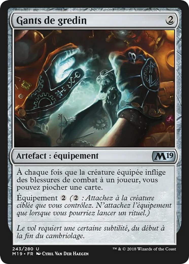 Gants de gredin from Core Set 2019 - Magic: The Gathering