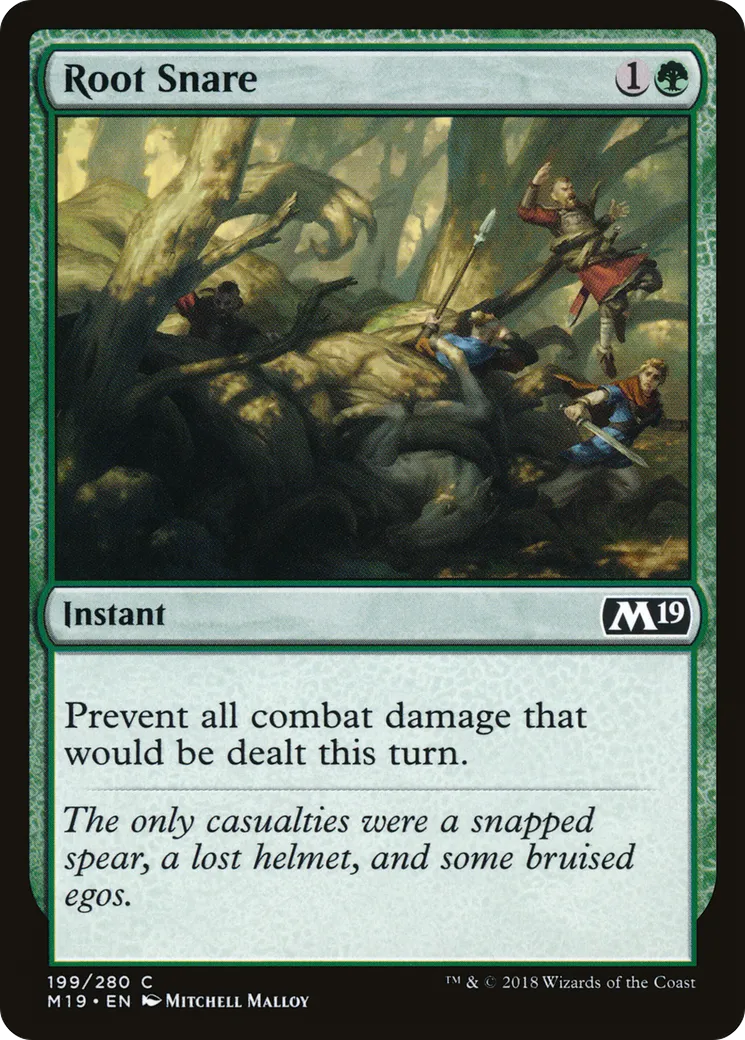Root Snare — Core Set 2019 — Magic: The Gathering