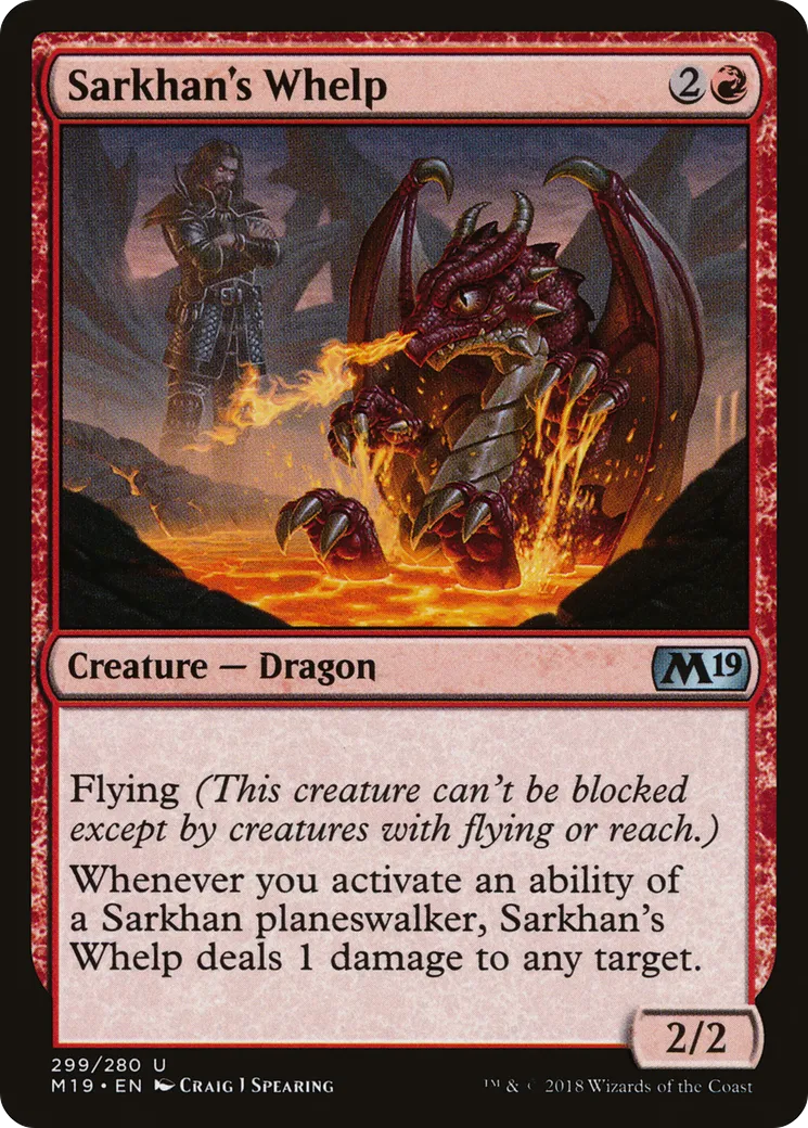 Dragonnet de Sarkhan — Core Set 2019 — Magic: The Gathering