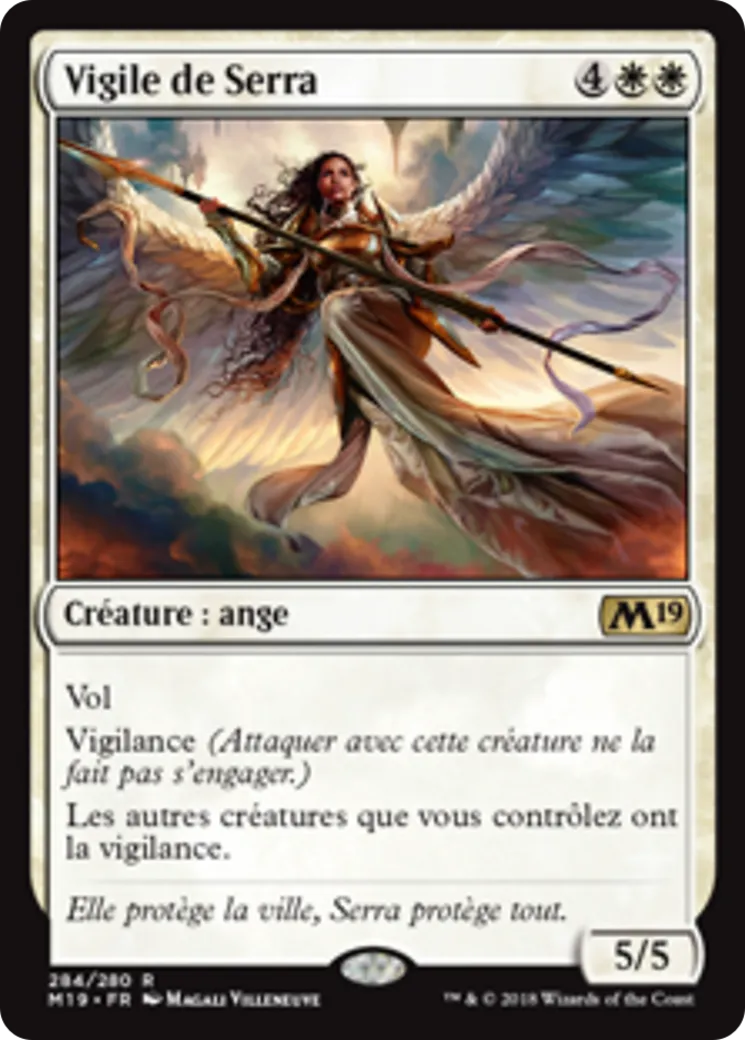 Vigile de Serra — Core Set 2019 — Magic: The Gathering