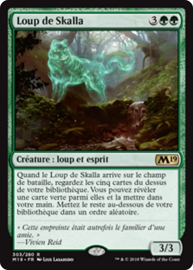 Loup de Skalla — Core Set 2019 — Magic: The Gathering