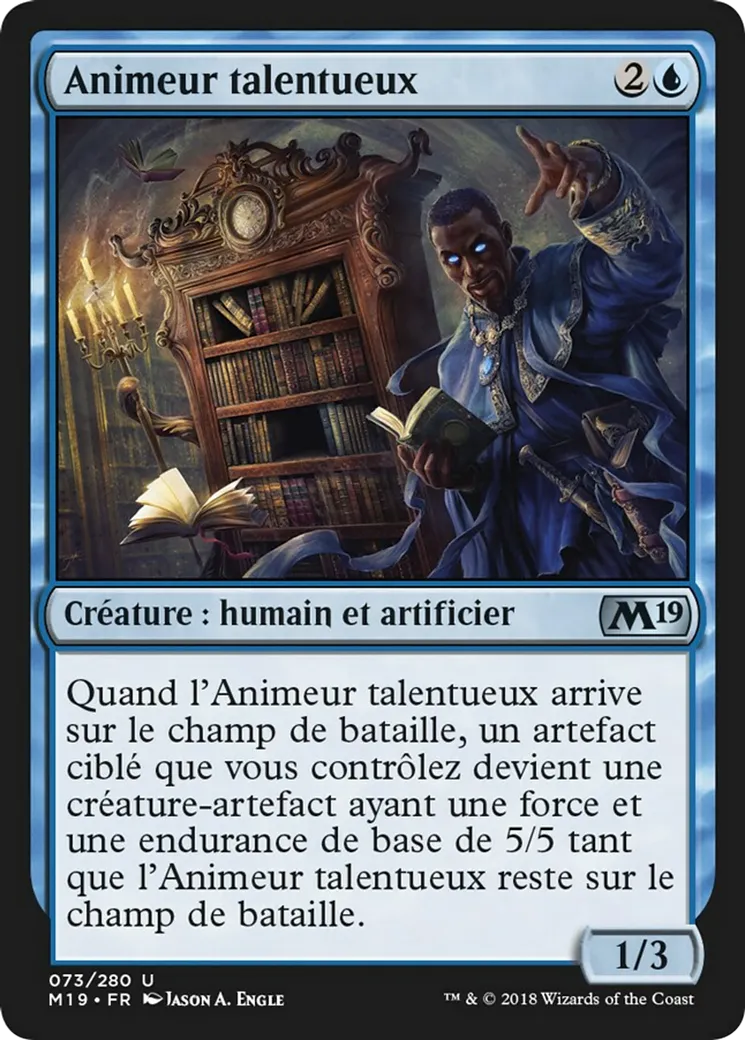 Animeur talentueux — Core Set 2019 — Magic: The Gathering