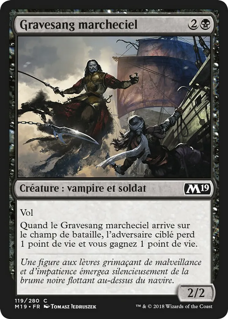 Gravesang marcheciel — Core Set 2019 — Magic: The Gathering