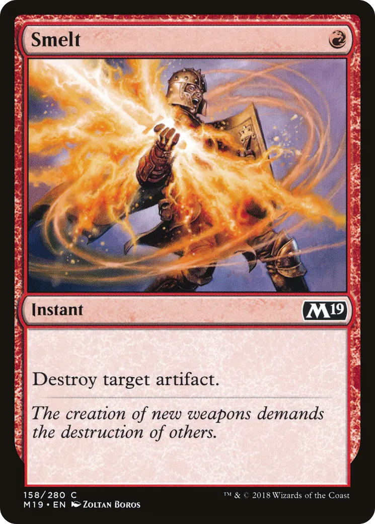Smelt — Core Set 2019 — Magic: The Gathering