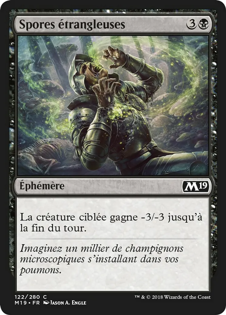 Spores étrangleuses — Core Set 2019 — Magic: The Gathering