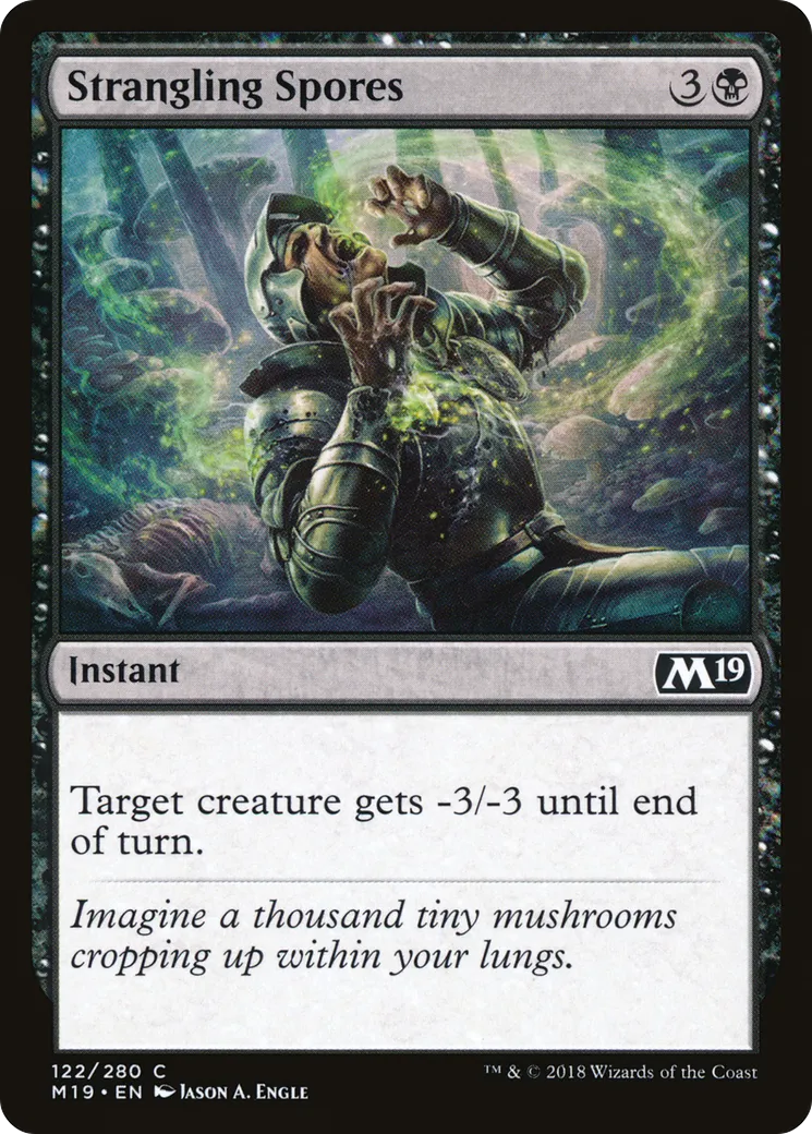Spores étrangleuses — Core Set 2019 — Magic: The Gathering