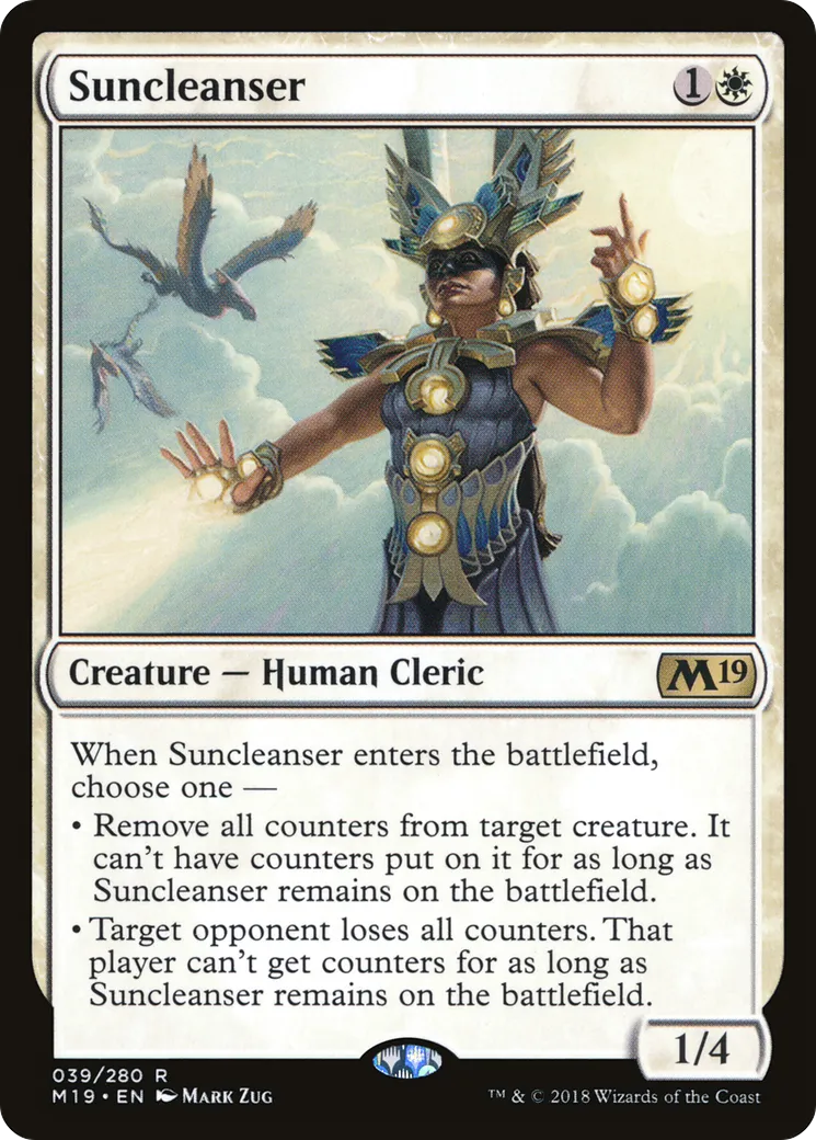 Purificatrice solaire — Core Set 2019 — Magic: The Gathering