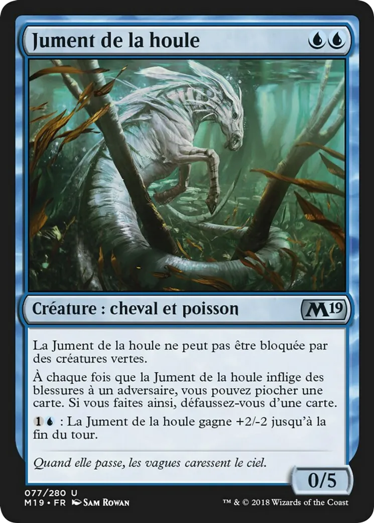 Jument de la houle — Core Set 2019 — Magic: The Gathering