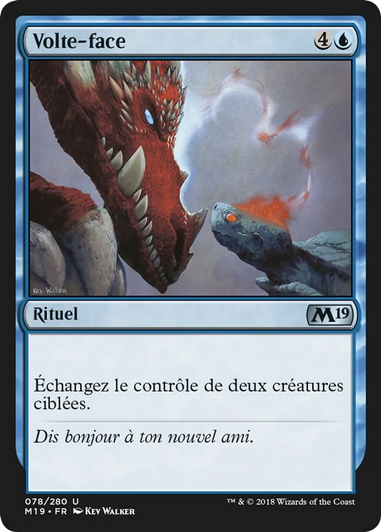Volte-face — Core Set 2019 — Magic: The Gathering
