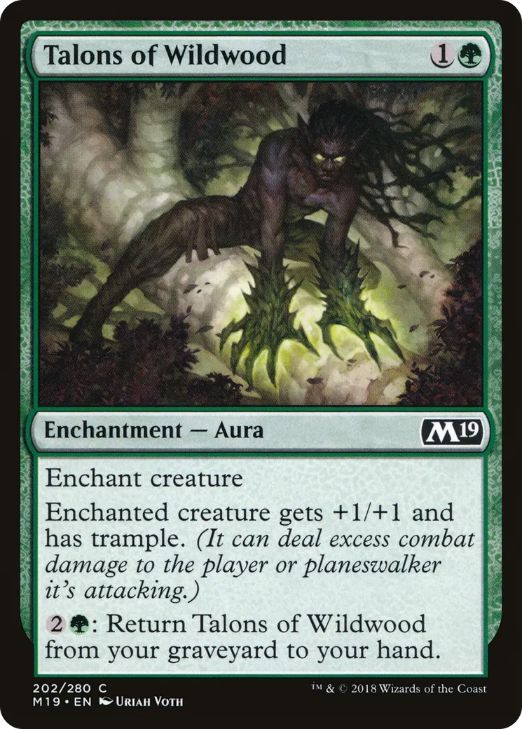 Talons of Wildwood — Core Set 2019 — Magic: The Gathering