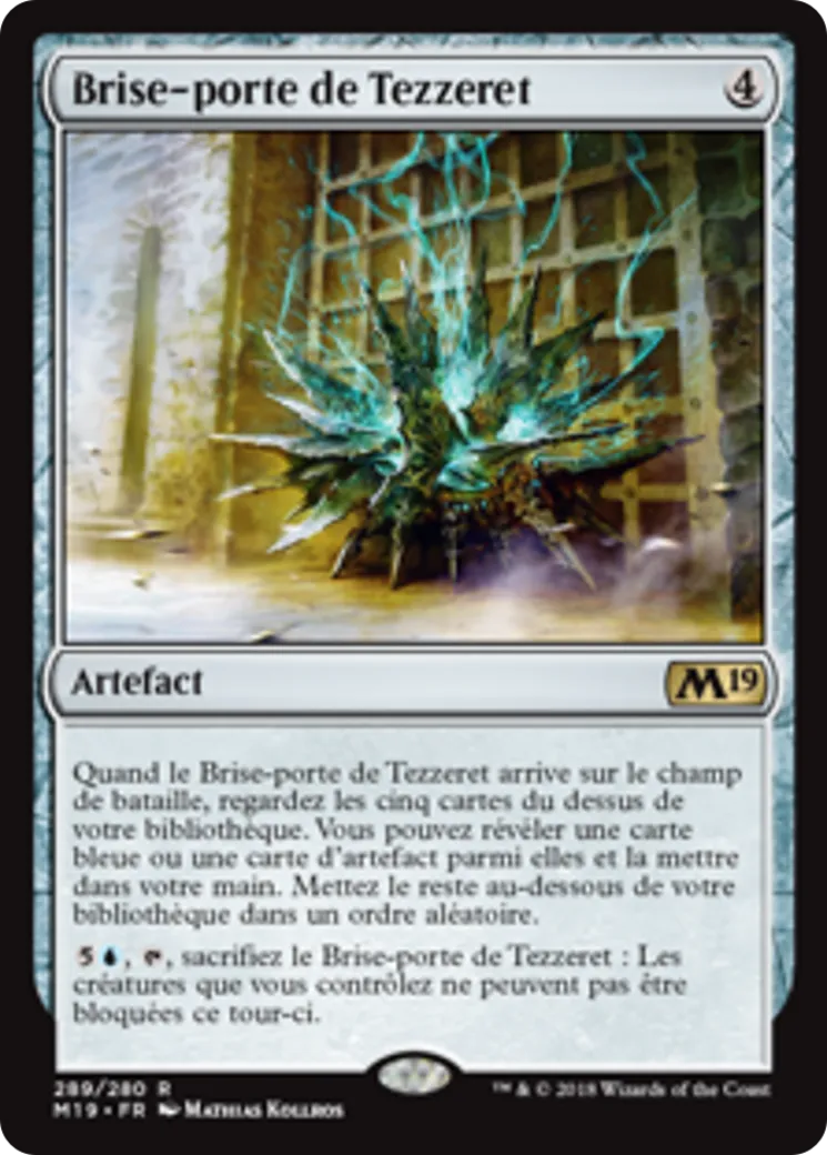 Brise-porte de Tezzeret — Core Set 2019 — Magic: The Gathering