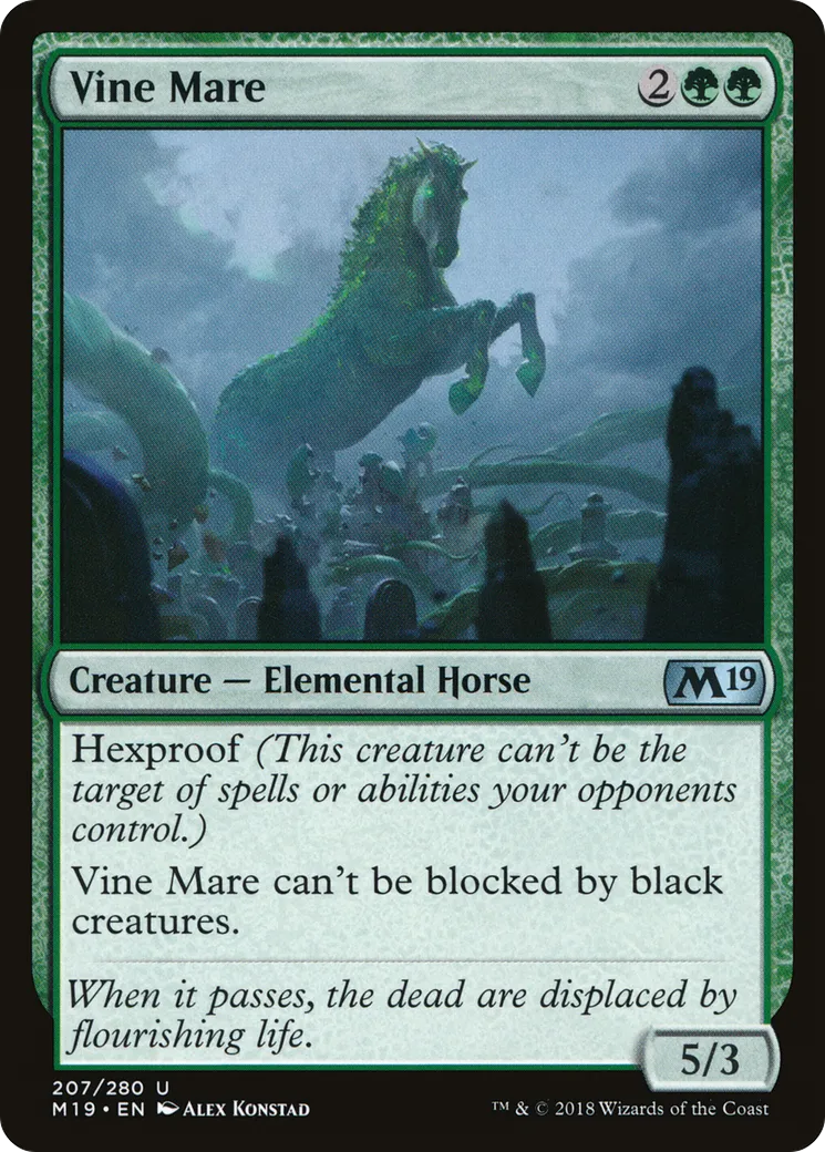 Vine Mare — Core Set 2019 — Magic: The Gathering