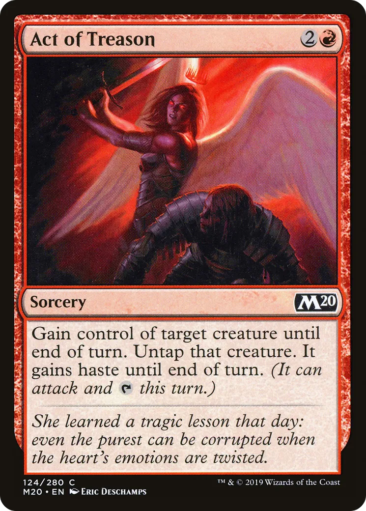 Acte de trahison — Core Set 2020 — Magic: The Gathering