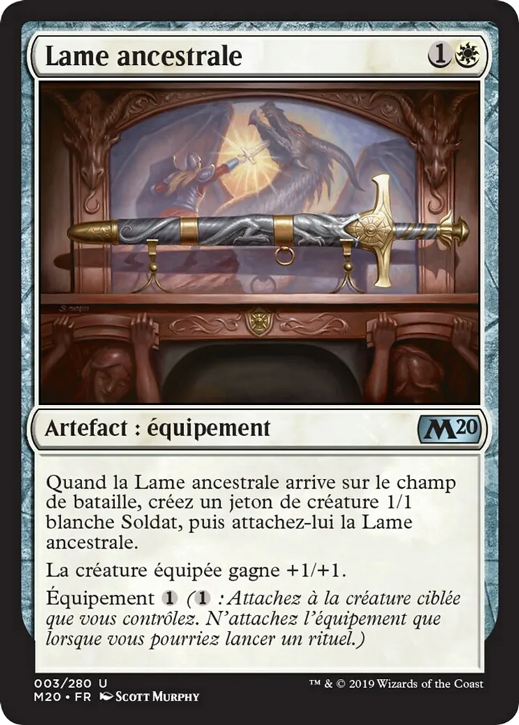 Lame ancestrale — Core Set 2020 — Magic: The Gathering