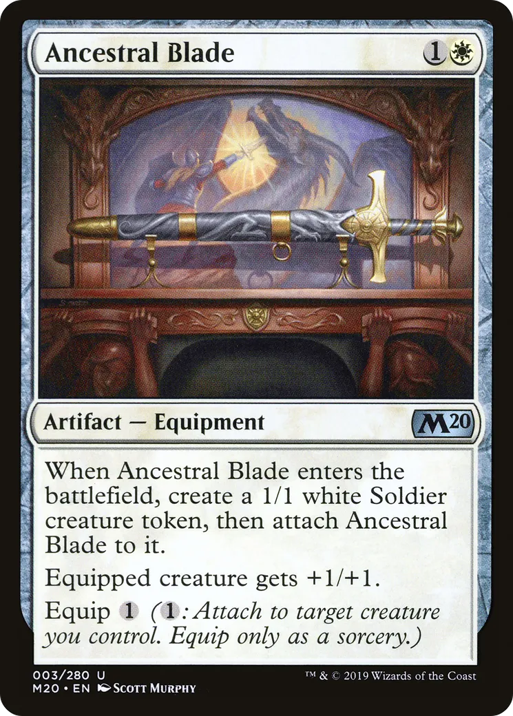 Lame ancestrale — Core Set 2020 — Magic: The Gathering