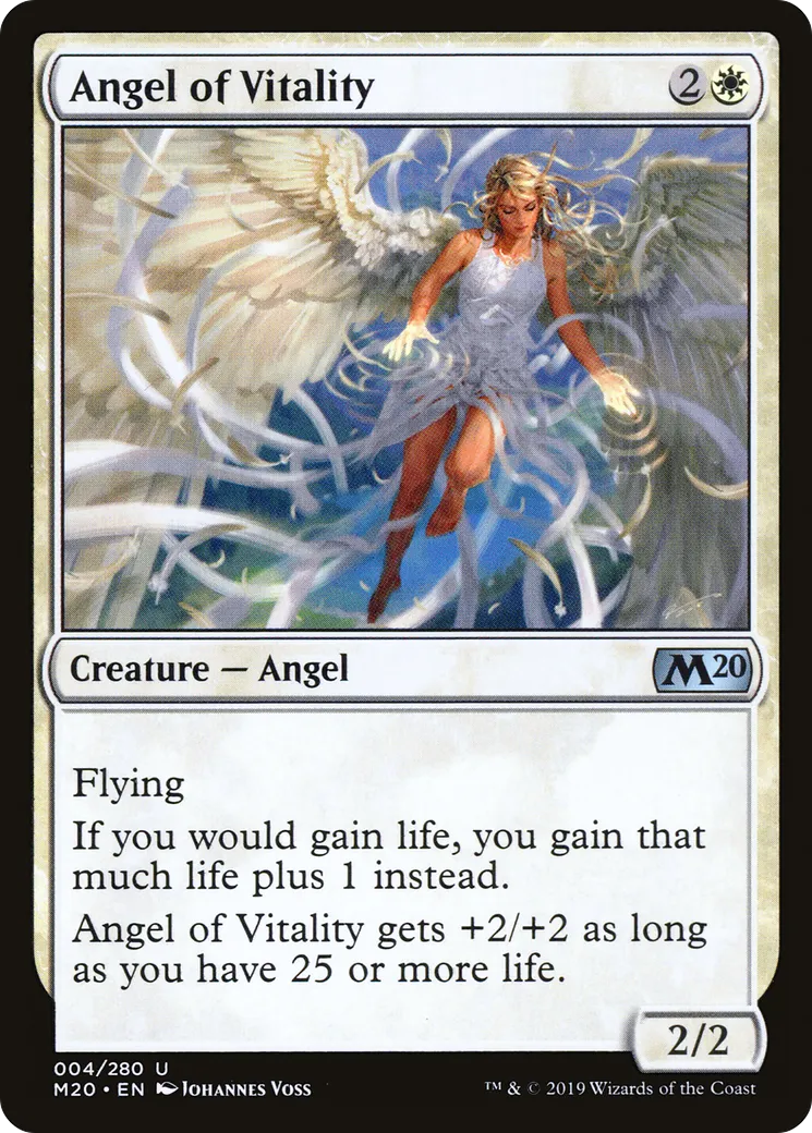 Ange de la vitalité — Core Set 2020 — Magic: The Gathering