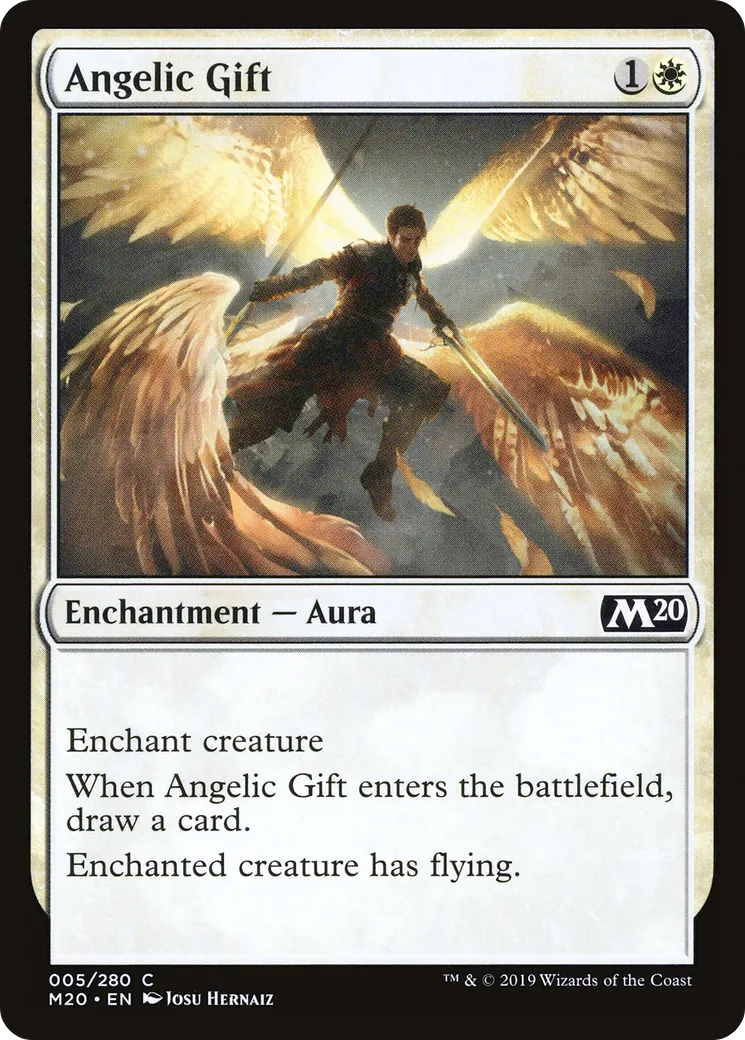 Don angélique — Core Set 2020 — Magic: The Gathering