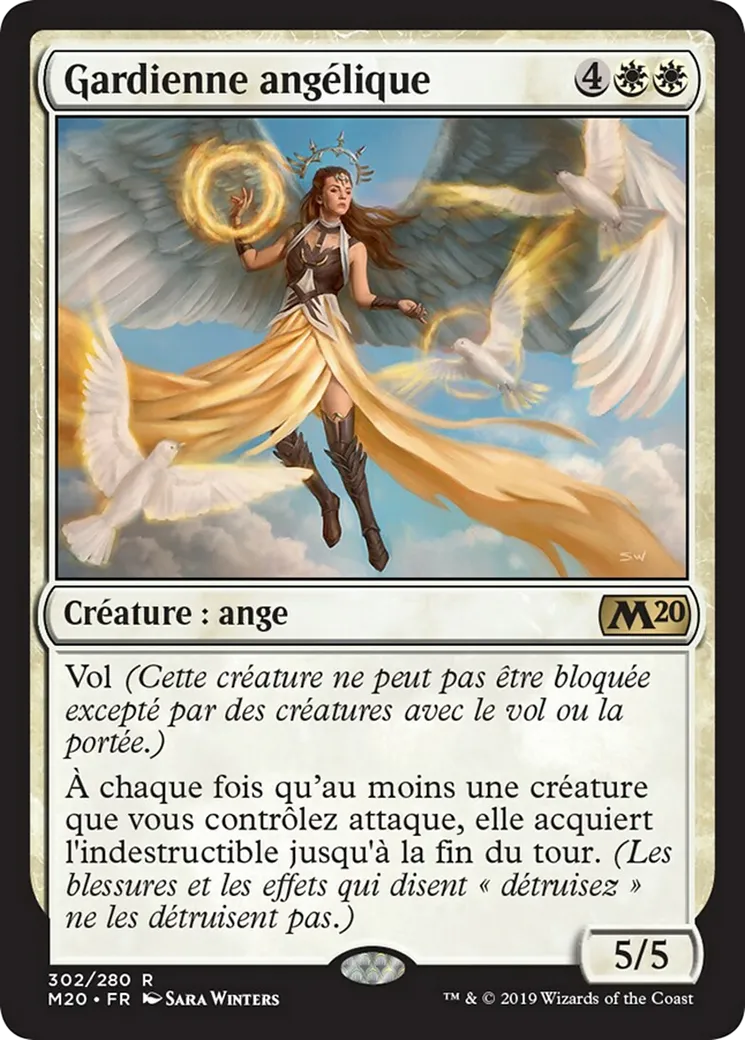 Gardienne angélique — Core Set 2020 — Magic: The Gathering