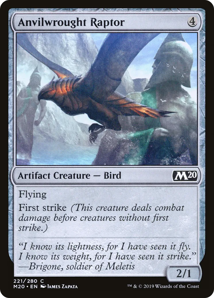 Rapace forgé — Core Set 2020 — Magic: The Gathering