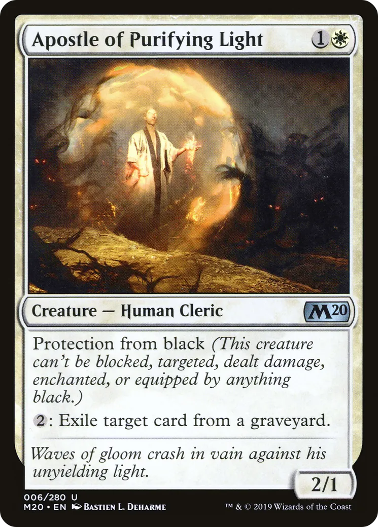 Apostle of Purifying Light — Core Set 2020 — Magic: The Gathering