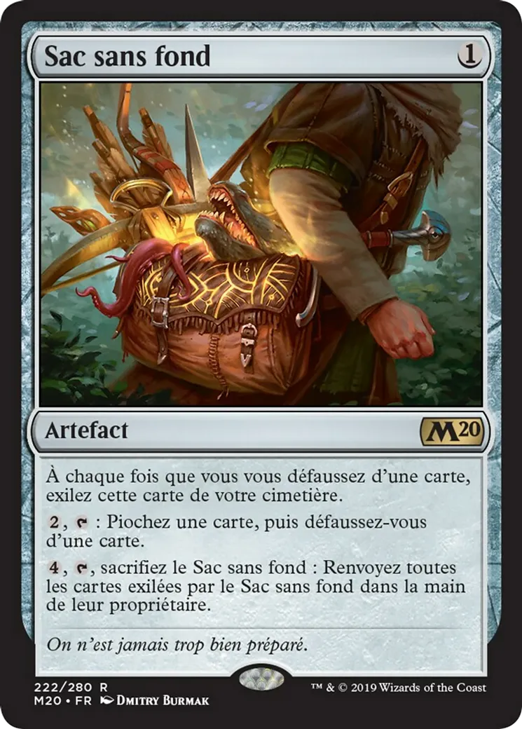 Sac sans fond — Core Set 2020 — Magic: The Gathering