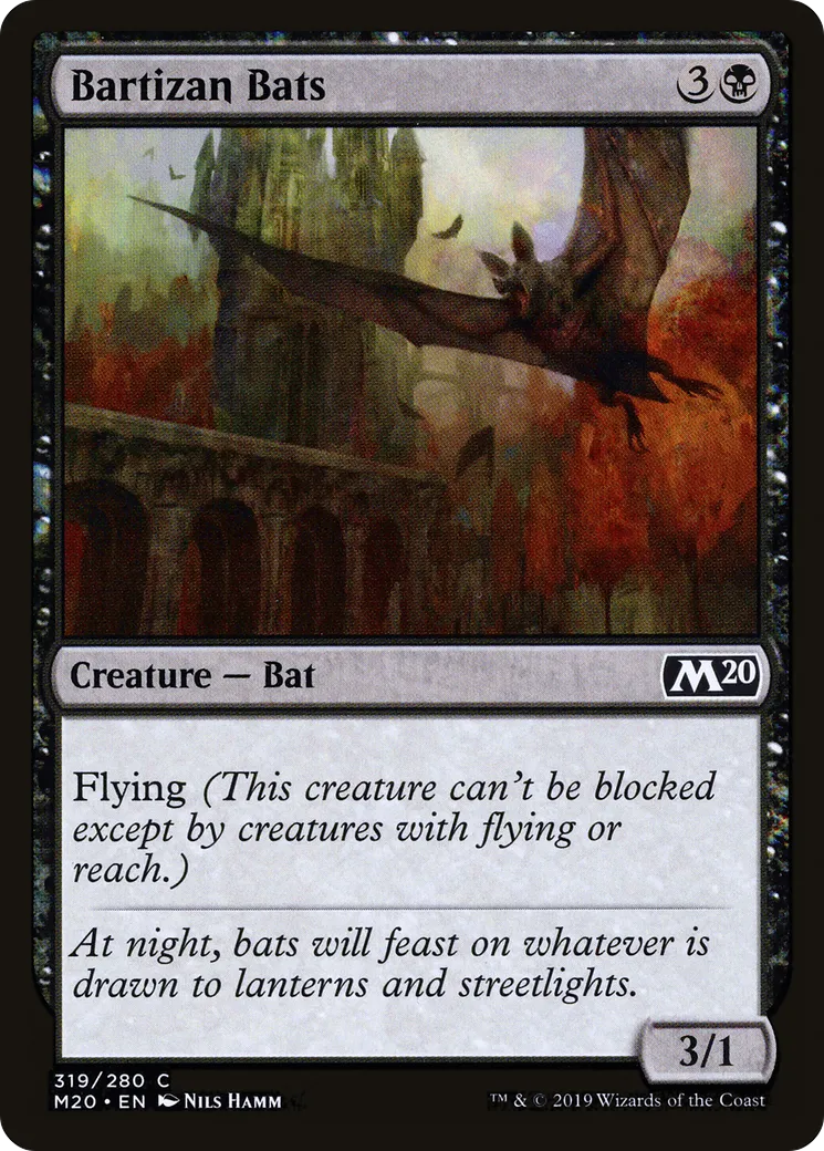 Bartizan Bats — Core Set 2020 — Magic: The Gathering