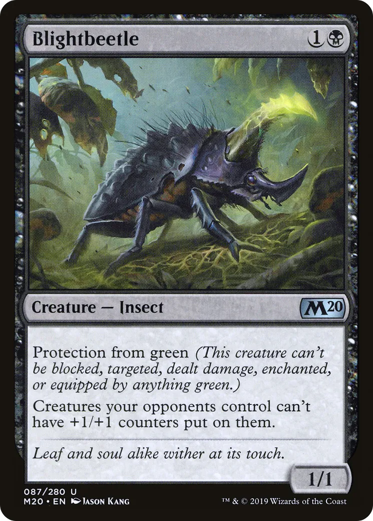 Scarabée du fléau — Core Set 2020 — Magic: The Gathering