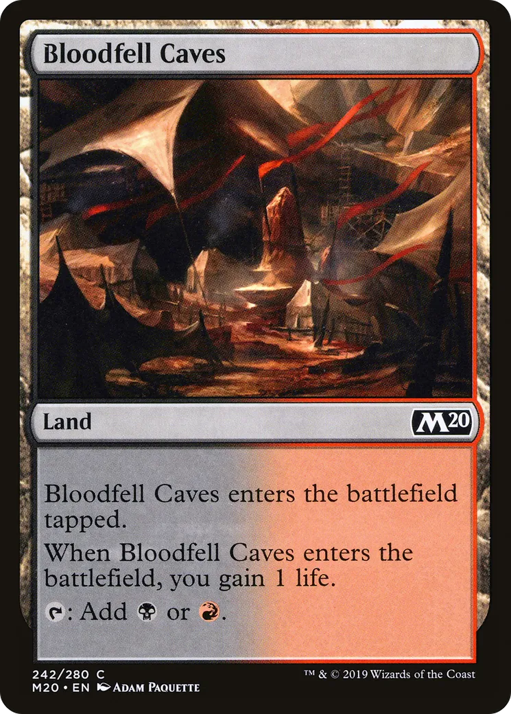 Cavernes du Sacrifice — Core Set 2020 — Magic: The Gathering