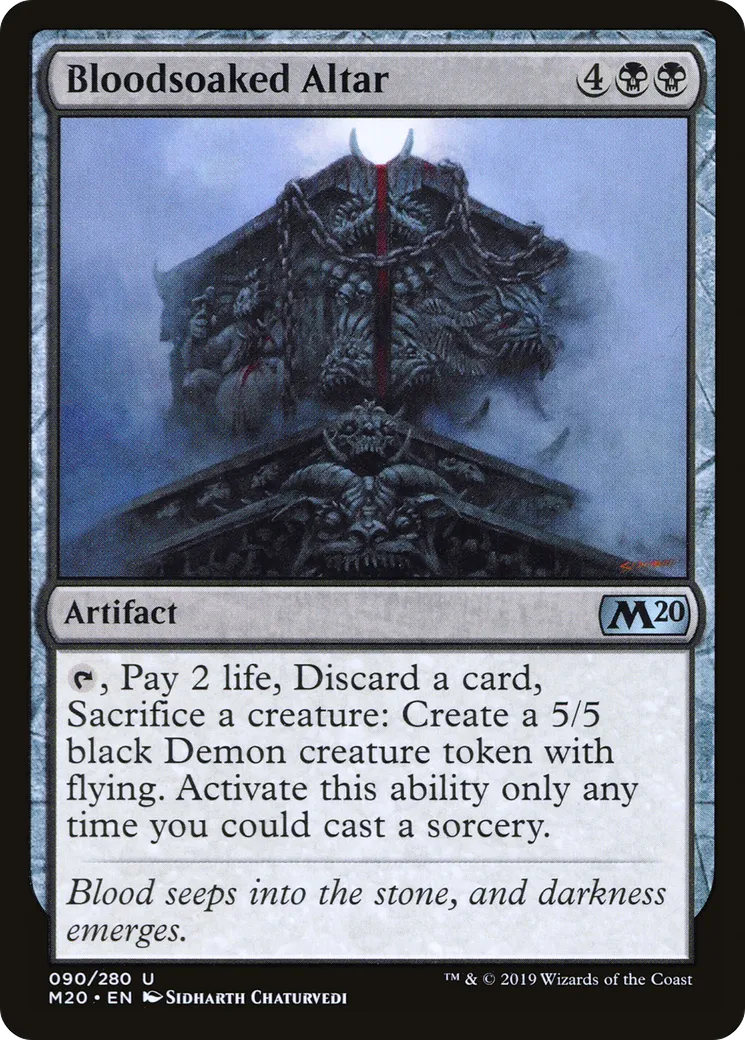 Bloodsoaked Altar — Core Set 2020 — Magic: The Gathering